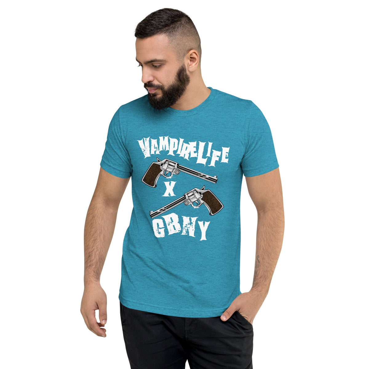 Vamp Life X GBNY "Pistol" T-shirt - Men's