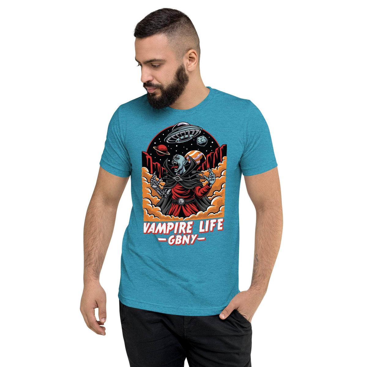 Vamp Life X GBNY "Space Vampire" T-shirt - Men's