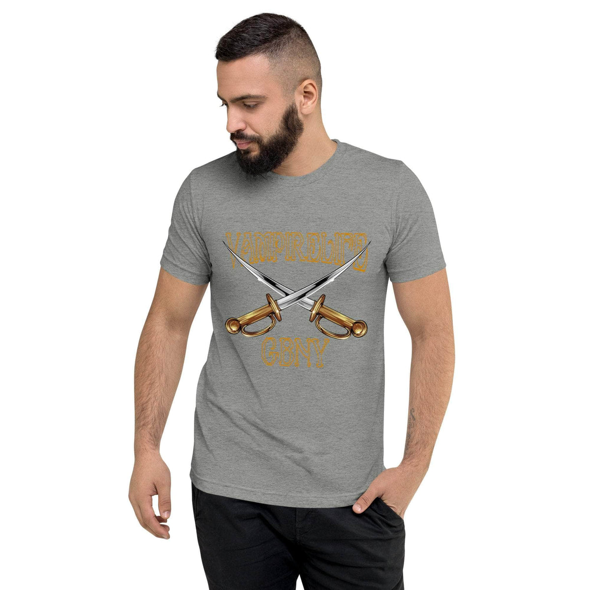 Vamp Life X GBNY "Cross Swords" T-shirt - Men's