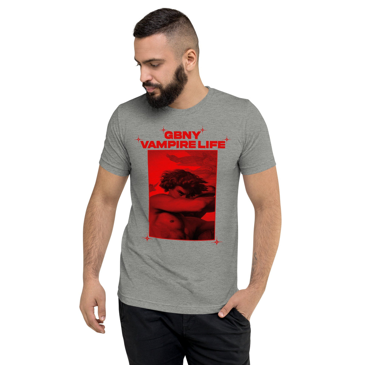 Vamp Life X GBNY "Hiding Angel" T-shirt - Men's