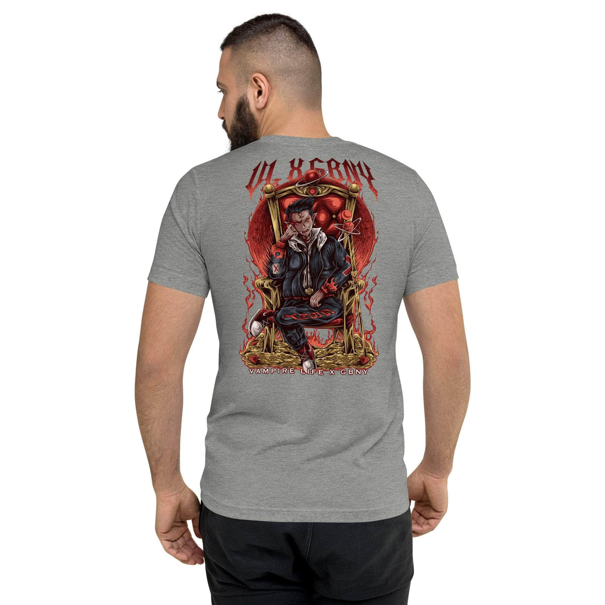 Vamp Life X GBNY "Vampires Throne" T-shirt - Men's