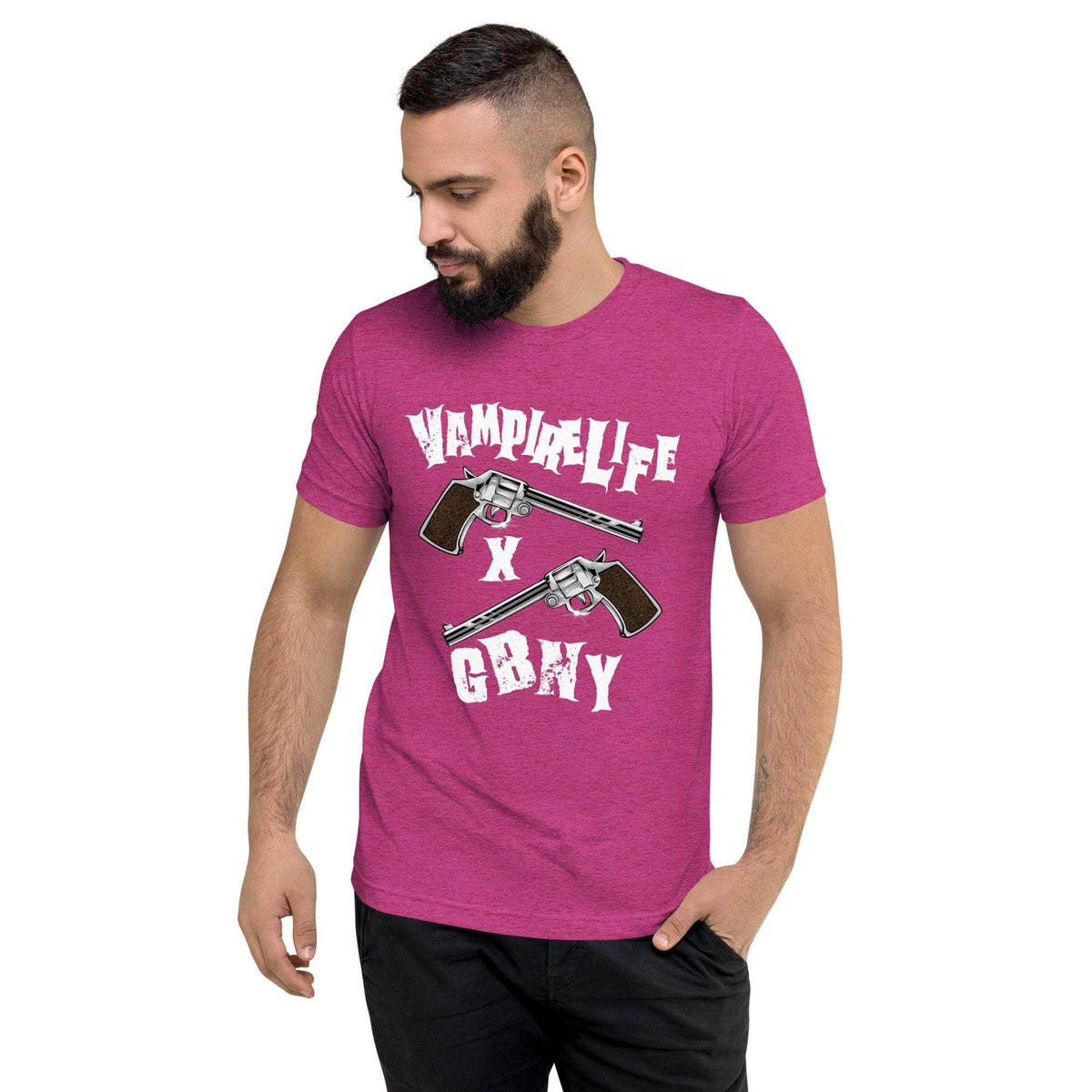 Vamp Life X GBNY "Pistol" T-shirt - Men's