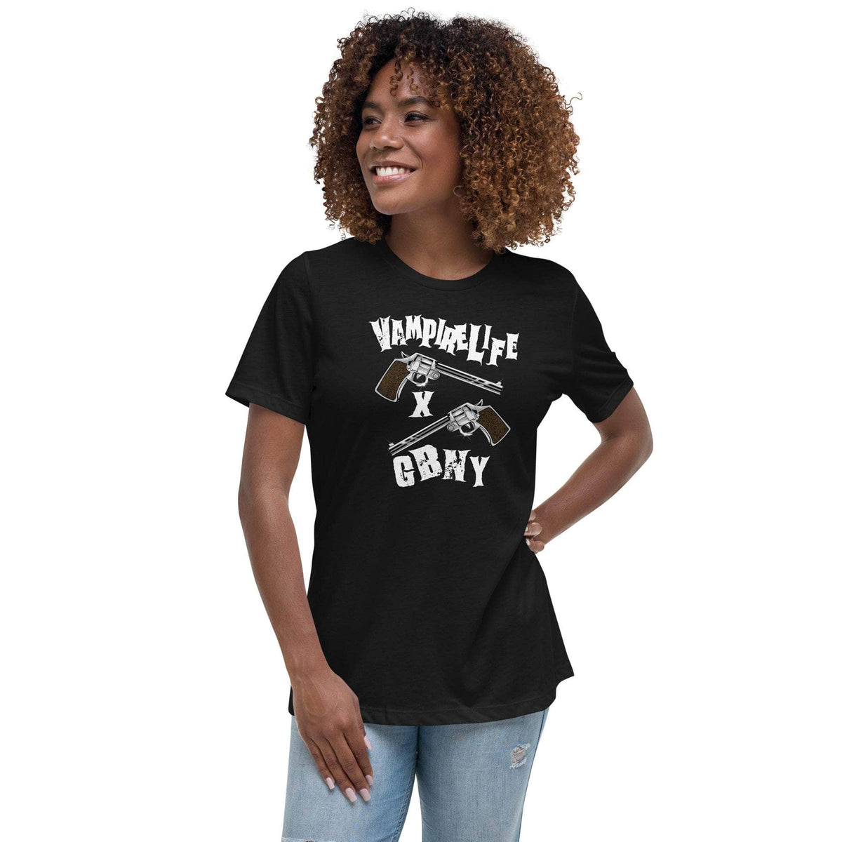 Vamp Life x GBNY Crossed Pistols T-Shirt - Women's
