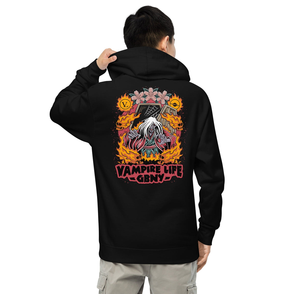 Vamp Life X GBNY "Fiery Vamp" Hoodie - Men's