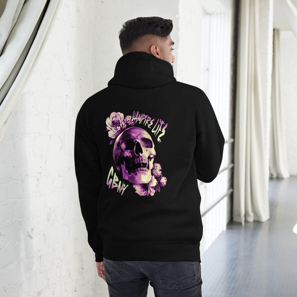 Vamp Life x GBNY Rising Skull Unisex Hoodie
