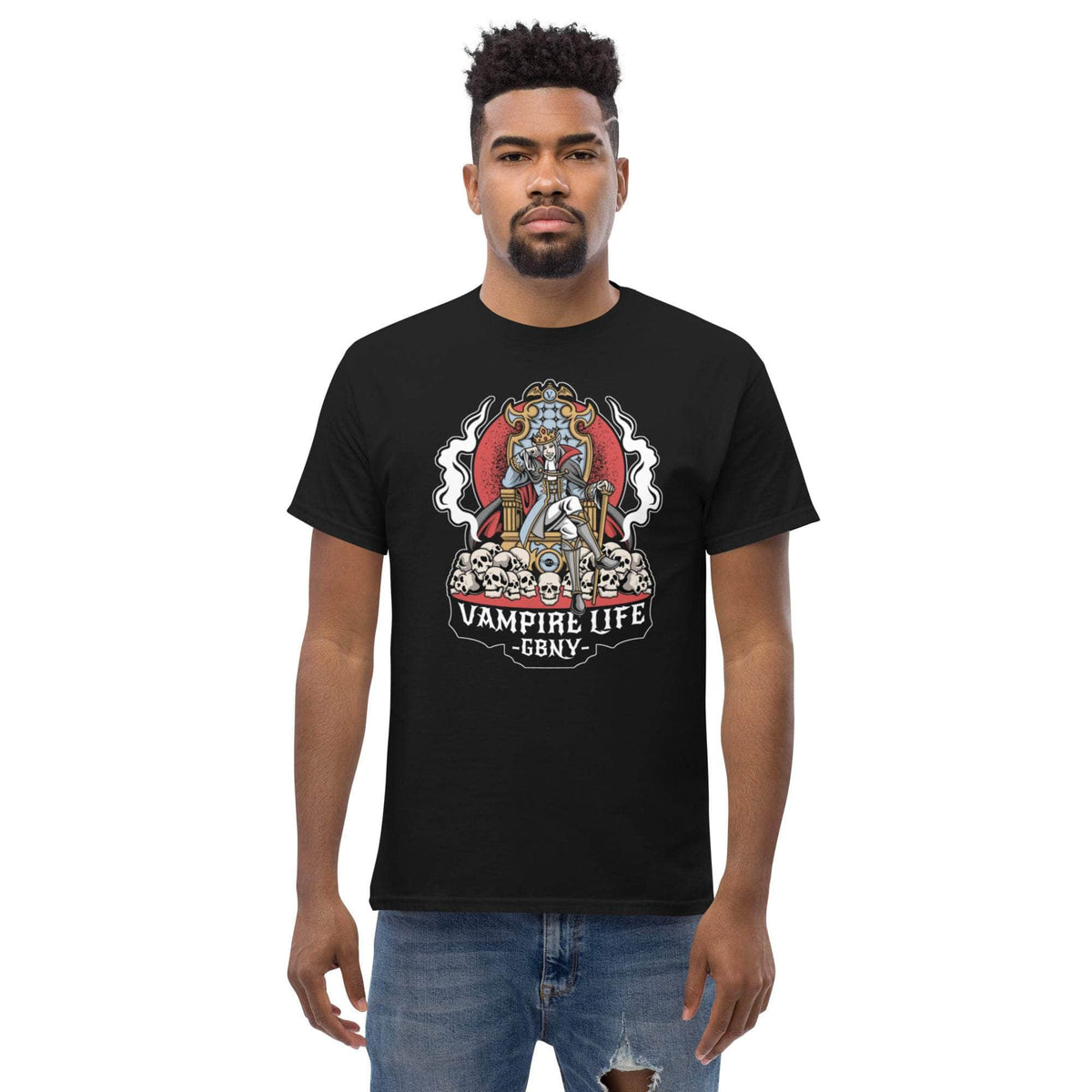 Vamp Life x GBNY Scary Skulls Tee - Men's
