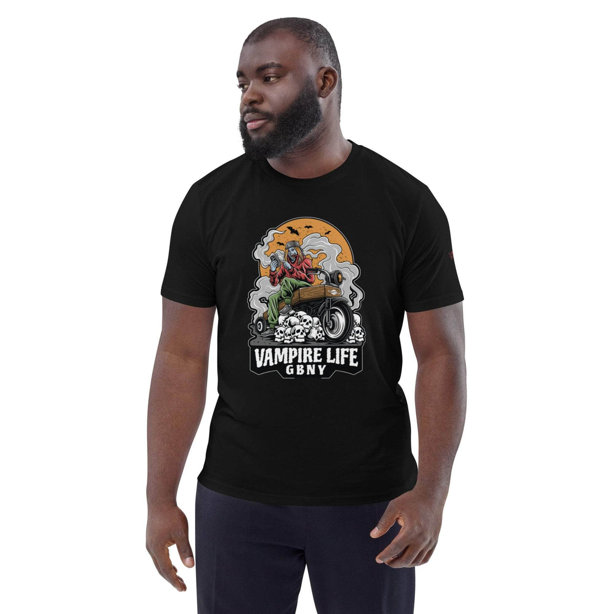 Vamp Life x GBNY Skull Smoky Rider Tee - Men's