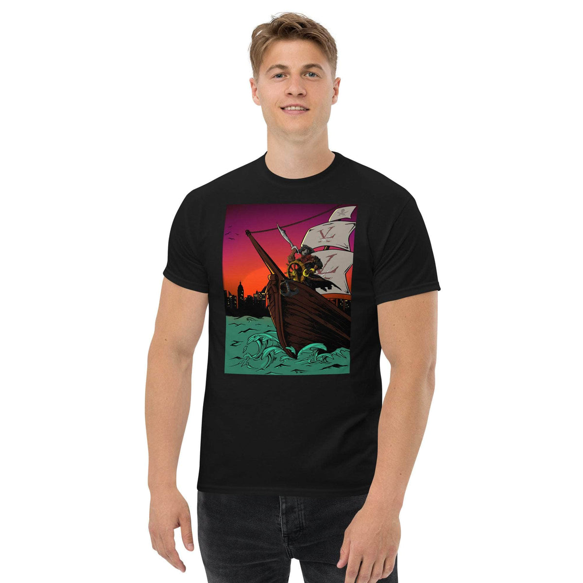 Vamp Life x GBNY Waka Sailing Tee - Men's