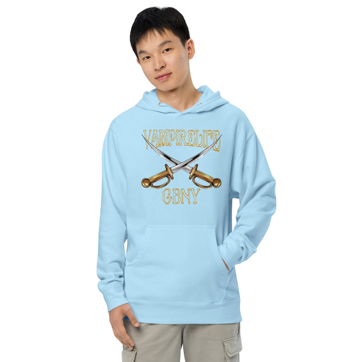 Vamp Life X GBNY "Cross Swords" Hoodie - Men's