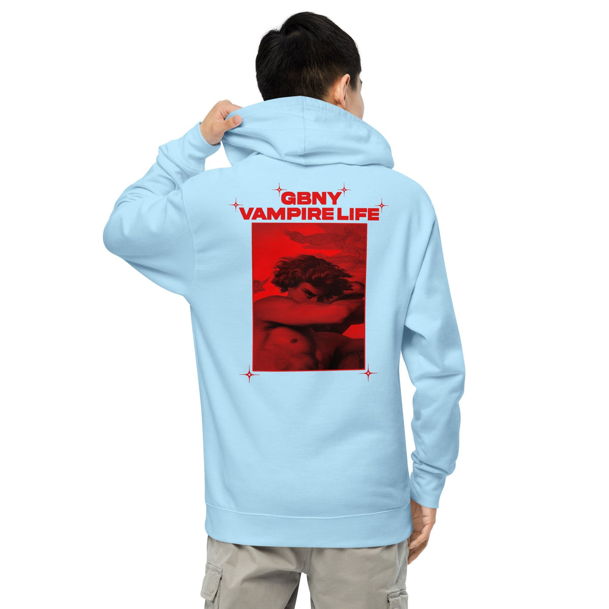 Vamp Life X GBNY "Hiding Angel" Hoodie - Men's