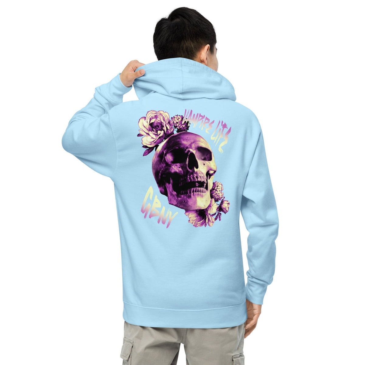Vamp Life X GBNY "Rising Skull" Hoodie - Men's