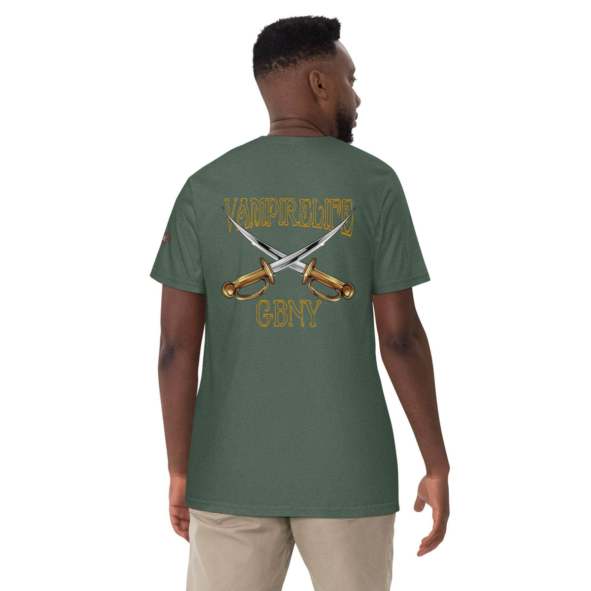 Vamp Life x GBNY Crossed Swords Tee - Men's