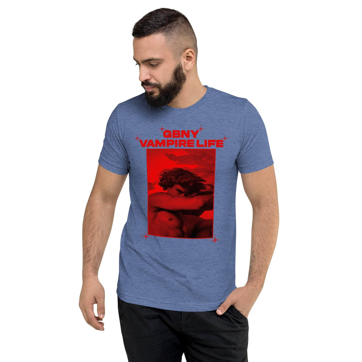 Vamp Life X GBNY "Hiding Angel" T-shirt - Men's