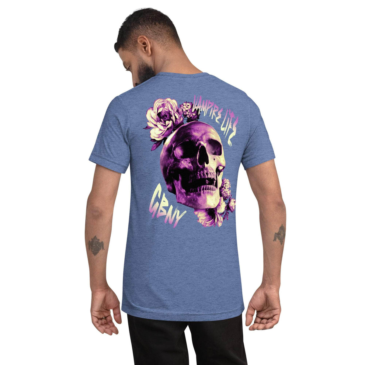 Vamp Life X GBNY "Rising Skull" T-shirt - Men's