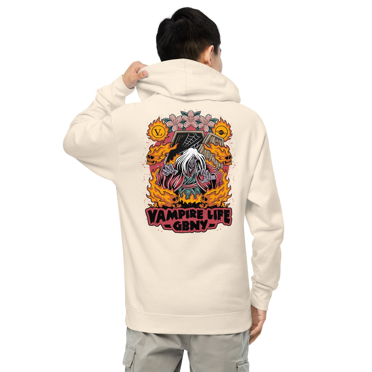Vamp Life X GBNY "Fiery Vamp" Hoodie - Men's