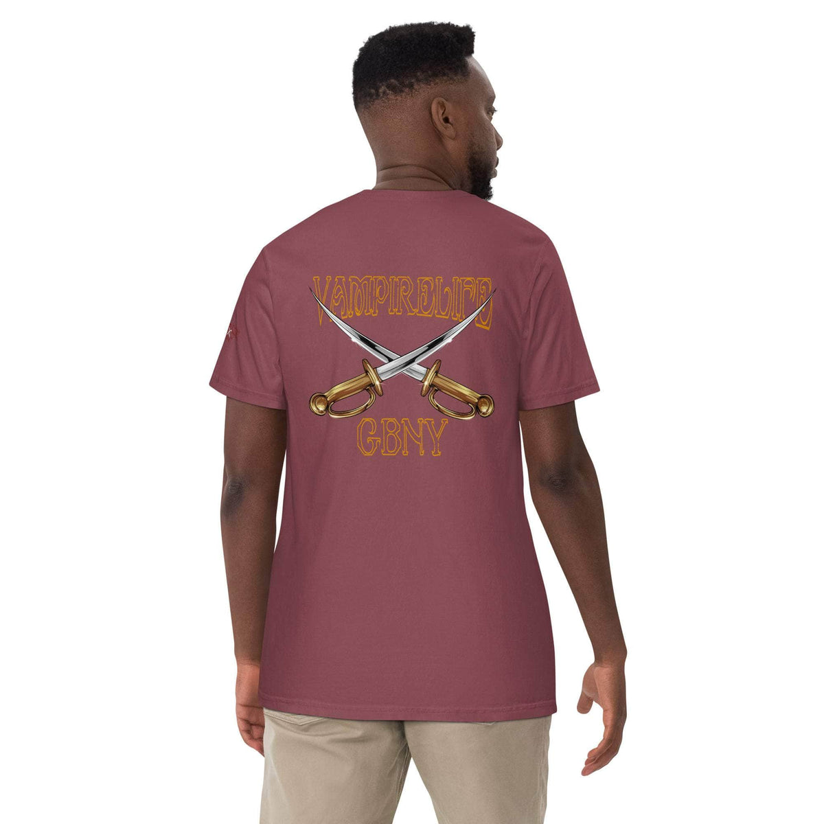 Vamp Life x GBNY Crossed Swords Tee - Men's