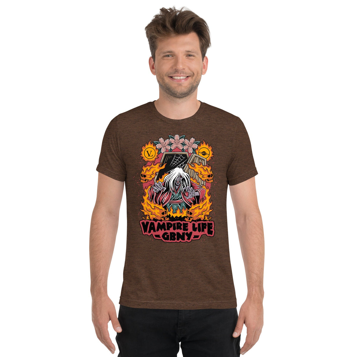 Vamp Life X GBNY "Fiery Vamp" T-shirt - Men's