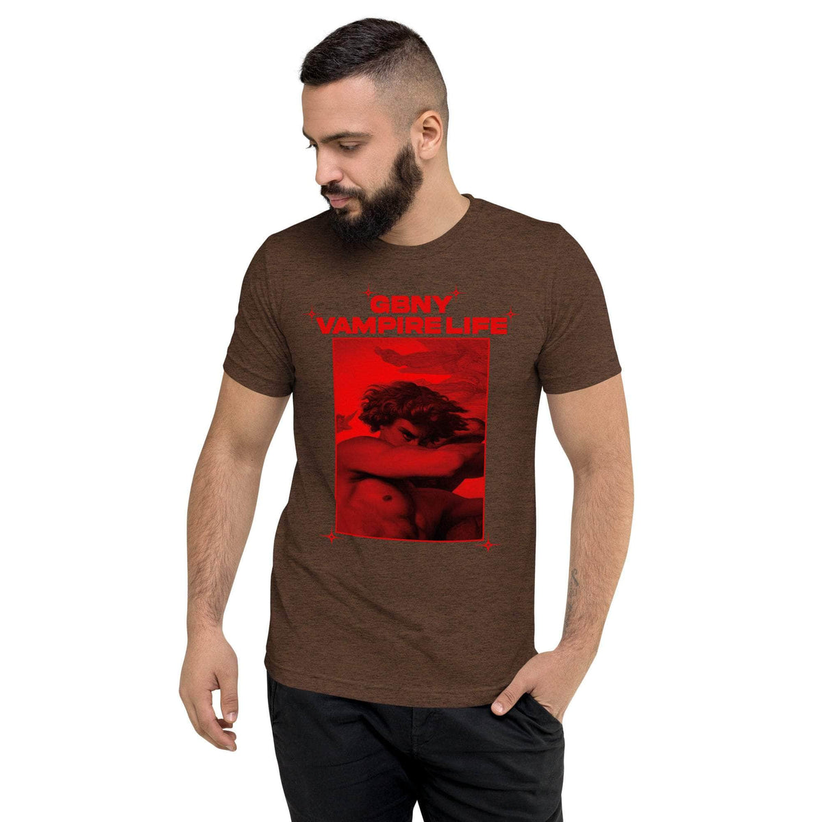 Vamp Life X GBNY "Hiding Angel" T-shirt - Men's