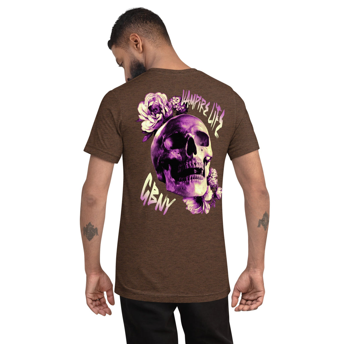Vamp Life X GBNY "Rising Skull" T-shirt - Men's
