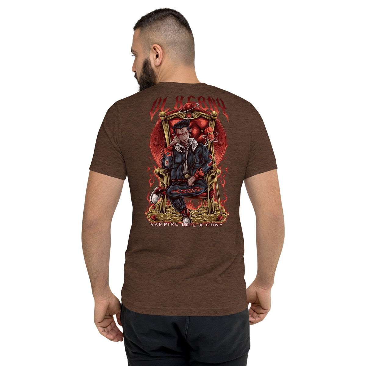 Vamp Life X GBNY "Vampires Throne" T-shirt - Men's