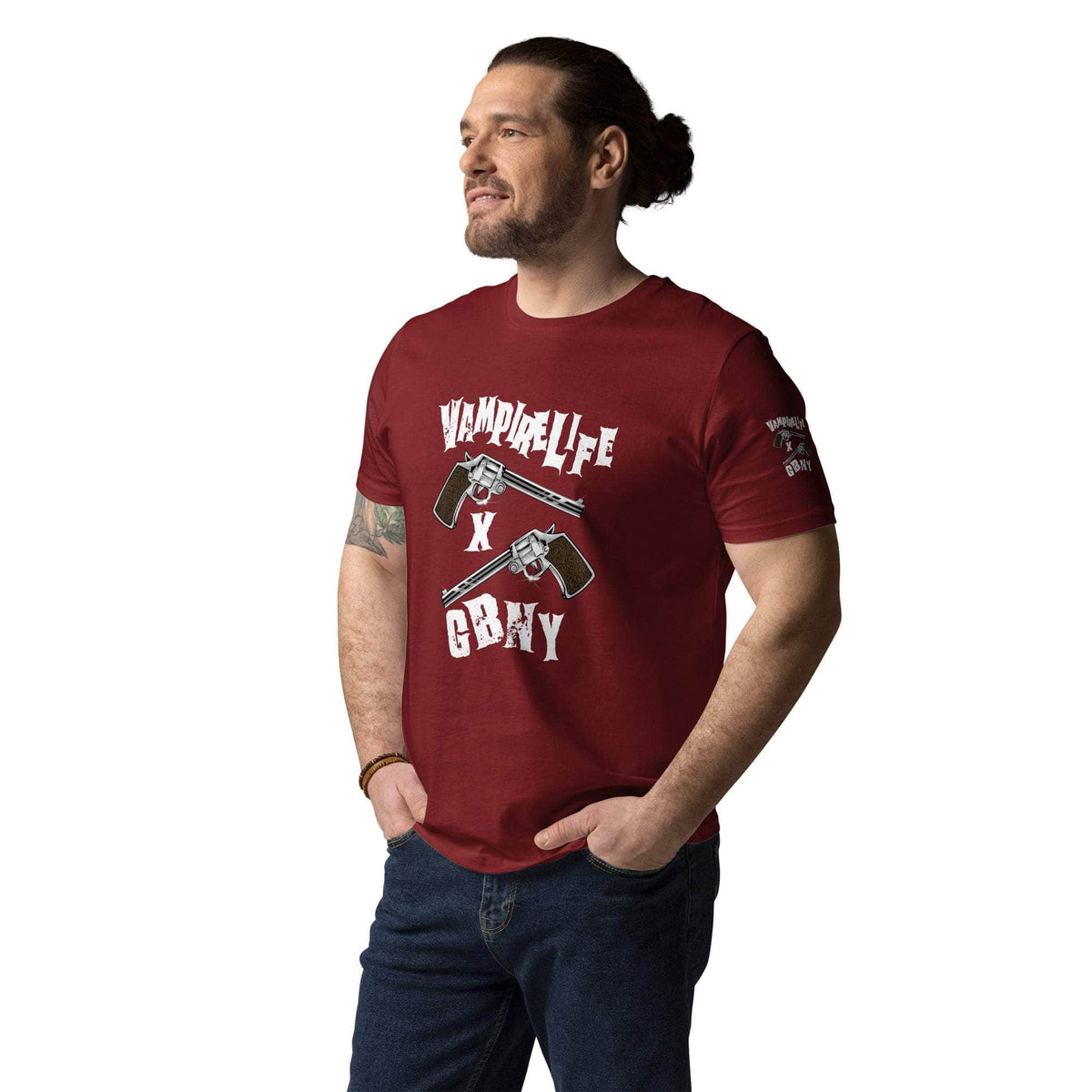 Vamp Life x GBNY Cowboy Gun Stock Tee - Men's