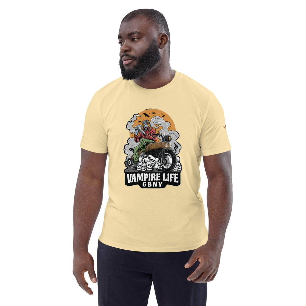 Vamp Life x GBNY Skull Smoky Rider Tee - Men's