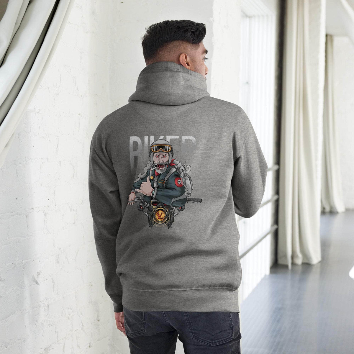 Vamp Life x GBNY Biker Hoodie - Men's