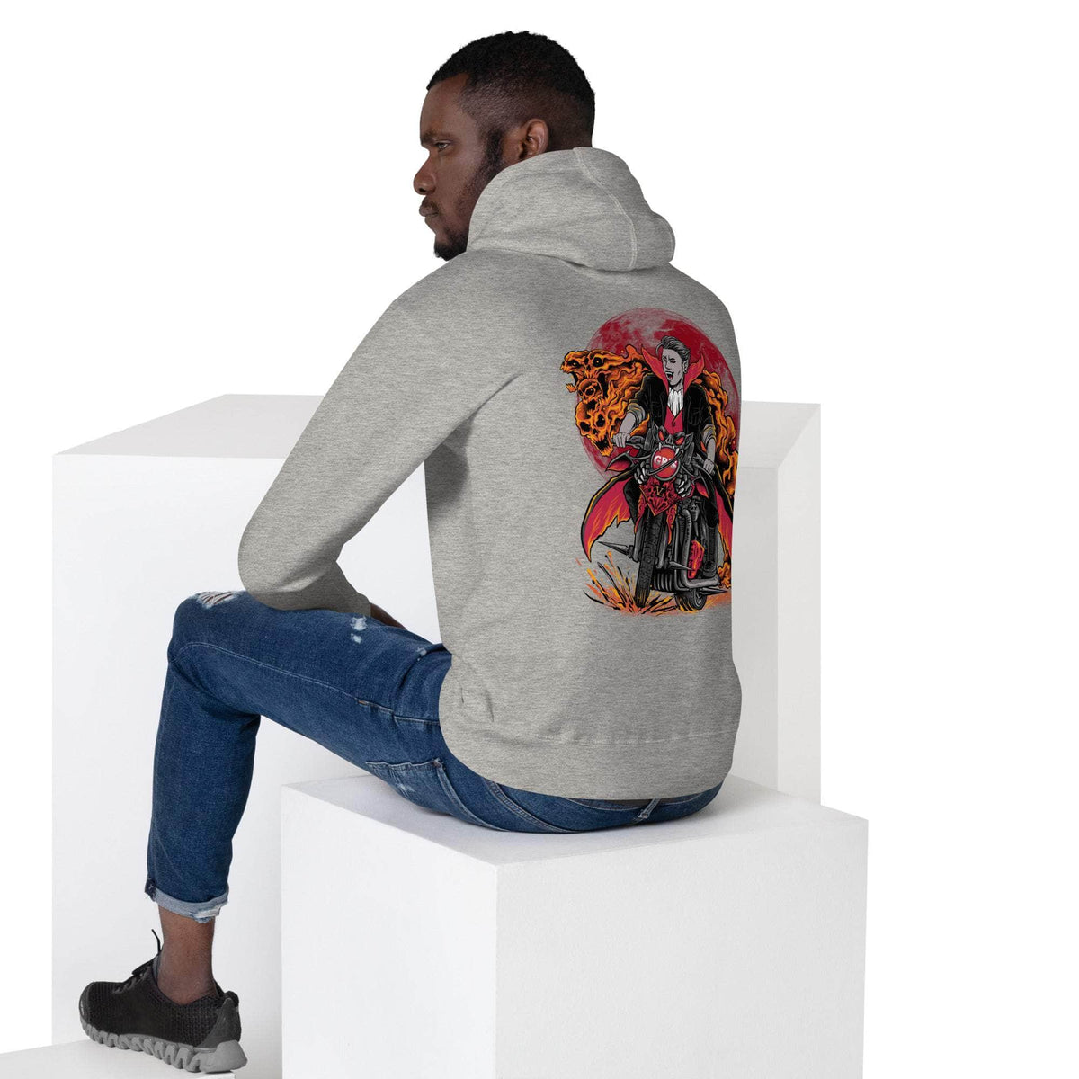Vamp Life X GBNY Ghost Rider Hoodie - Men's
