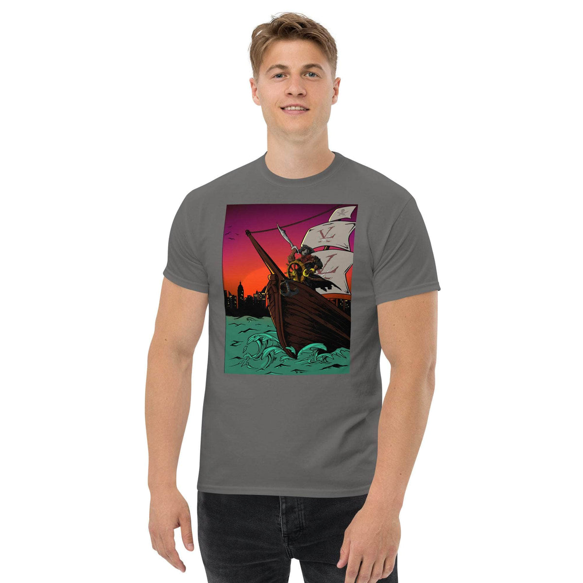 Vamp Life x GBNY Waka Sailing Tee - Men's