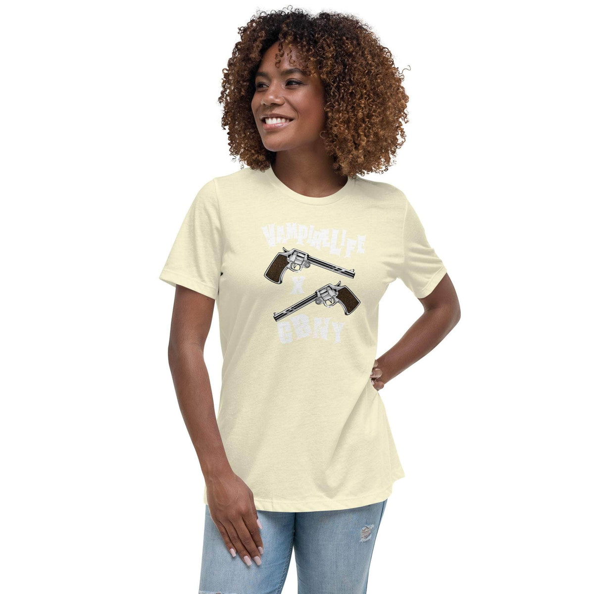 Vamp Life x GBNY Crossed Pistols T-Shirt - Women's