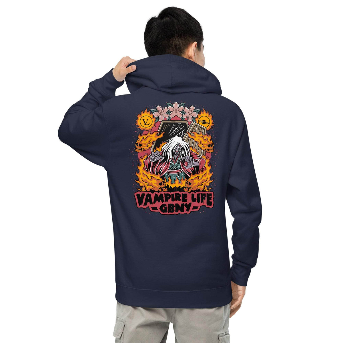 Vamp Life X GBNY "Fiery Vamp" Hoodie - Men's
