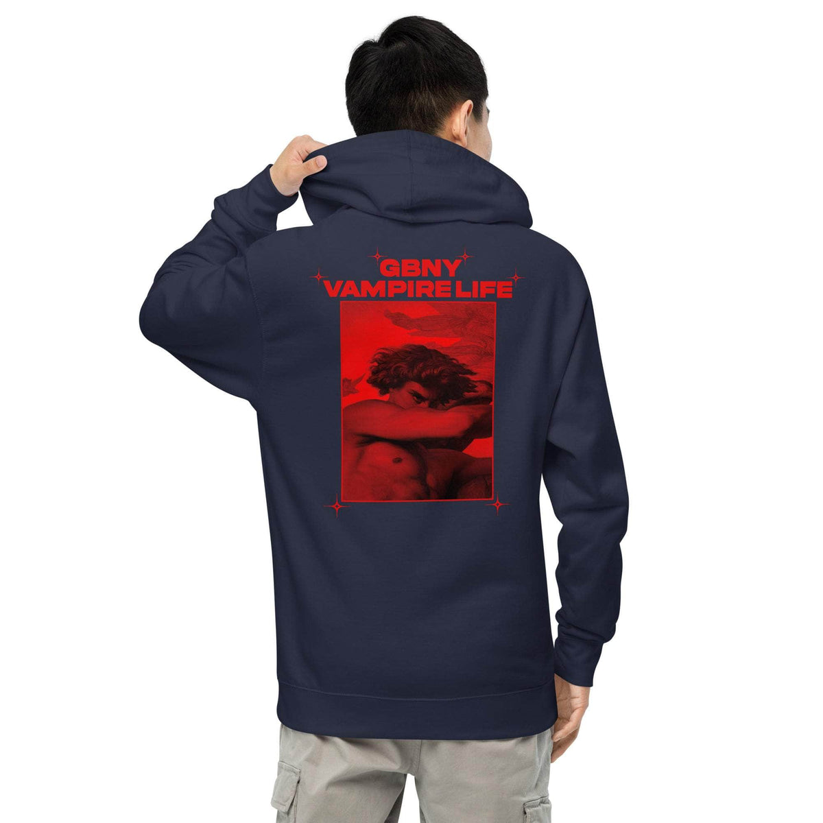 Vamp Life X GBNY "Hiding Angel" Hoodie - Men's
