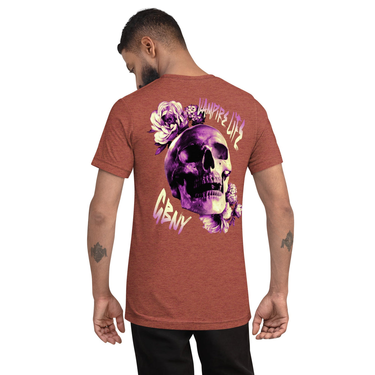 Vamp Life X GBNY "Rising Skull" T-shirt - Men's