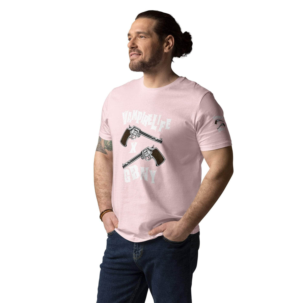 Vamp Life x GBNY Cowboy Gun Stock Tee - Men's