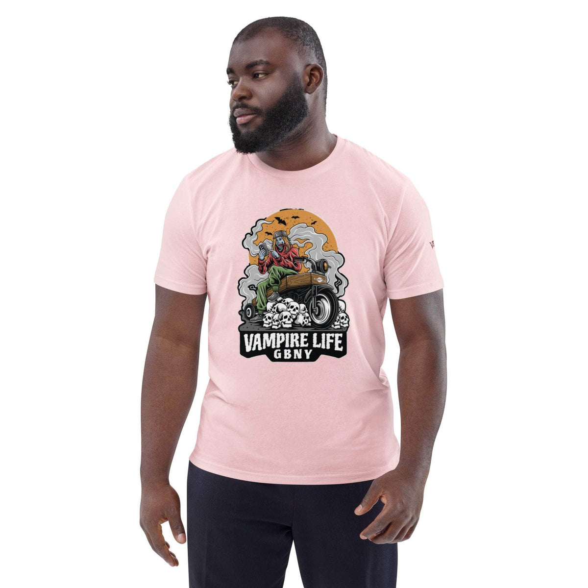 Vamp Life x GBNY Skull Smoky Rider Tee - Men's