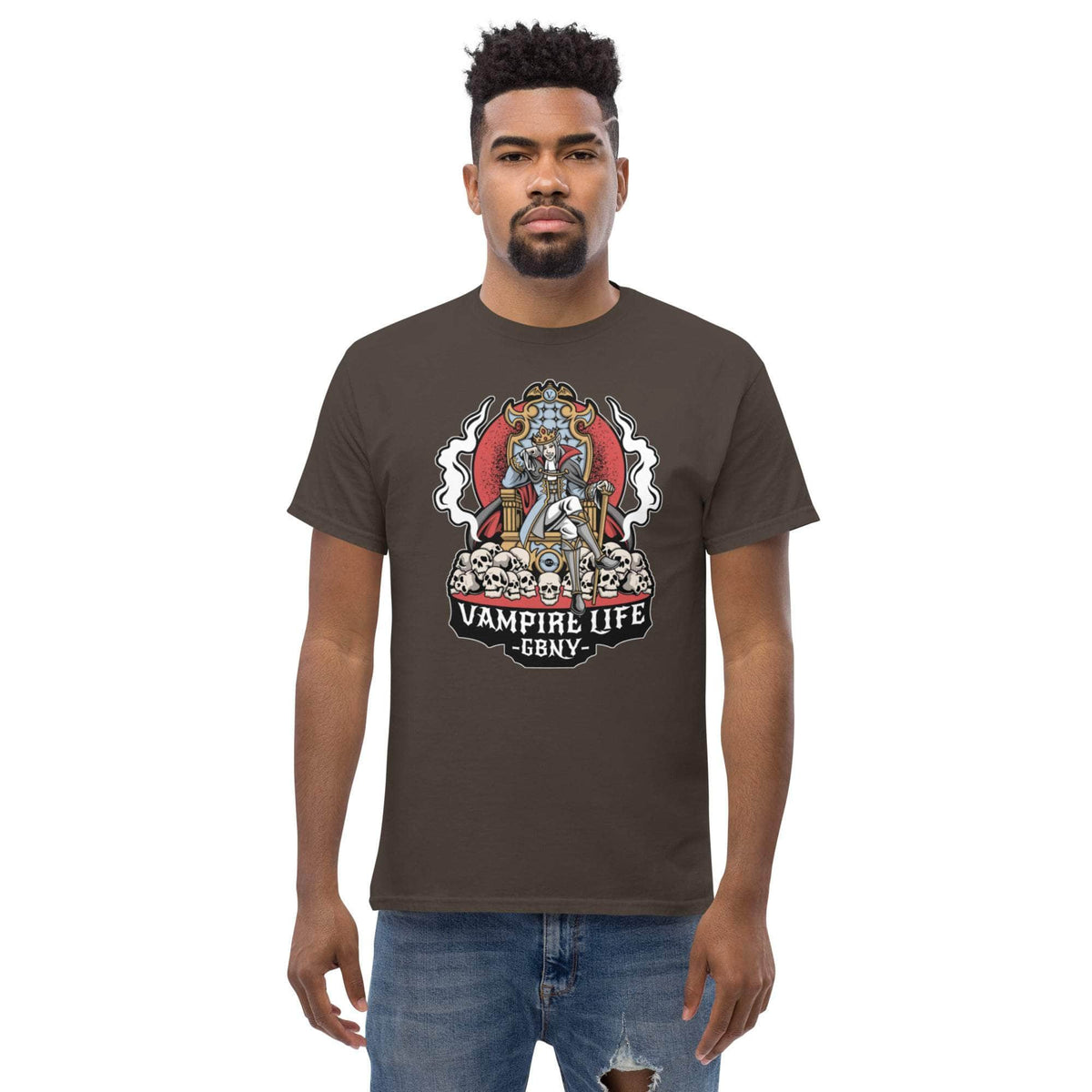 Vamp Life x GBNY Scary Skulls Tee - Men's