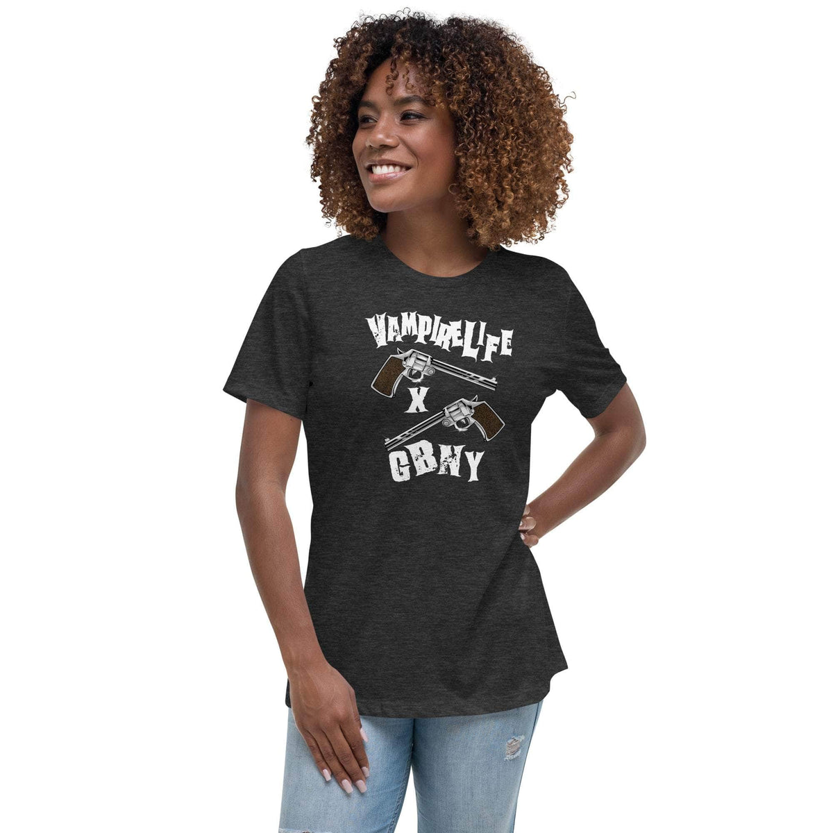 Vamp Life x GBNY Crossed Pistols T-Shirt - Women's