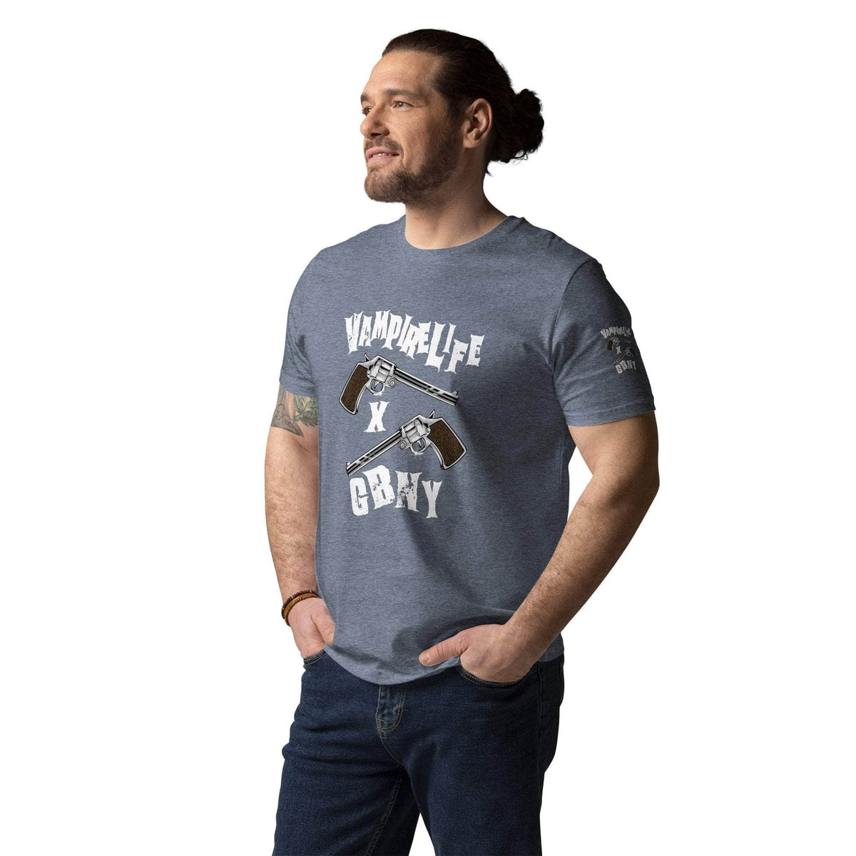 Vamp Life x GBNY Cowboy Gun Stock Tee - Men's