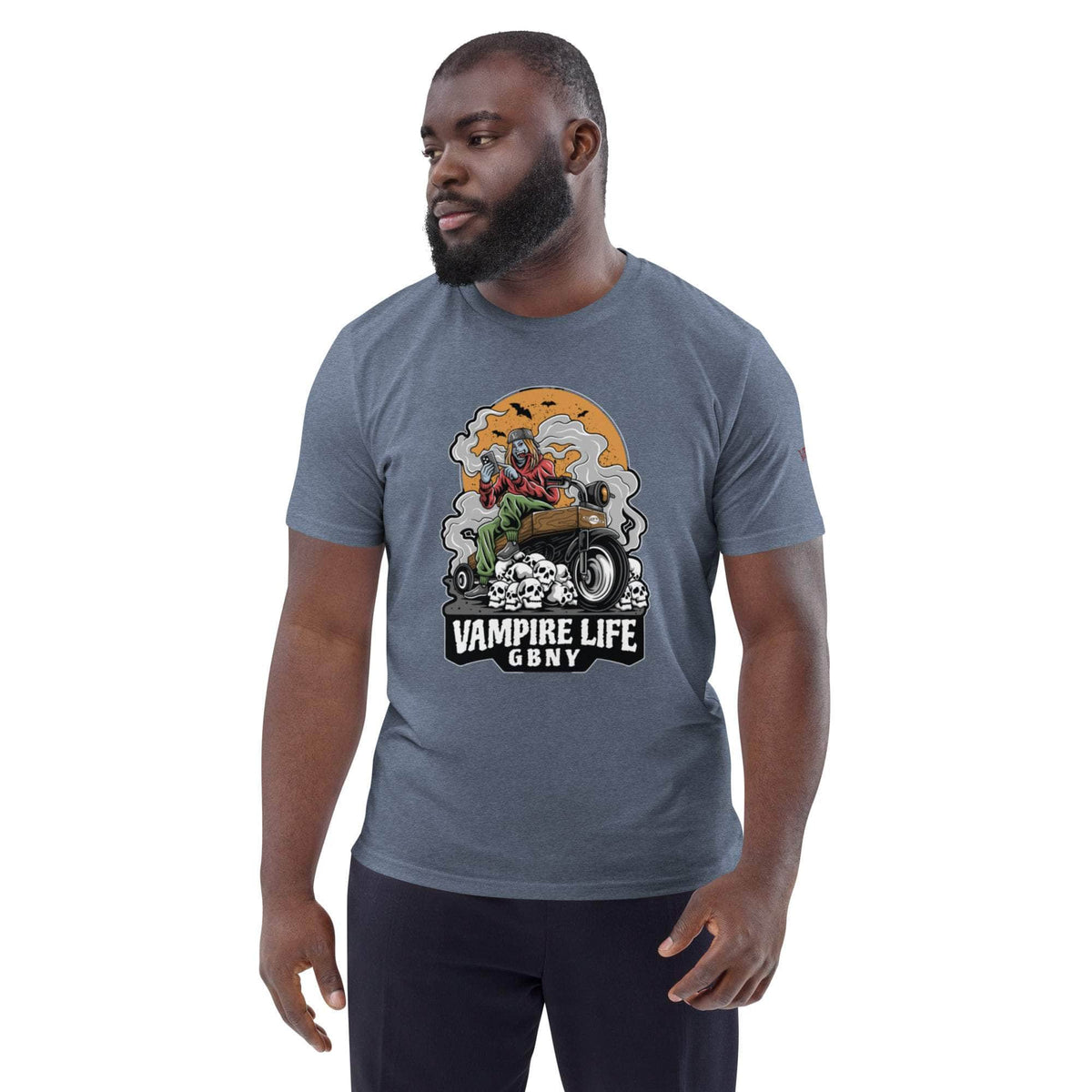 Vamp Life x GBNY Skull Smoky Rider Tee - Men's
