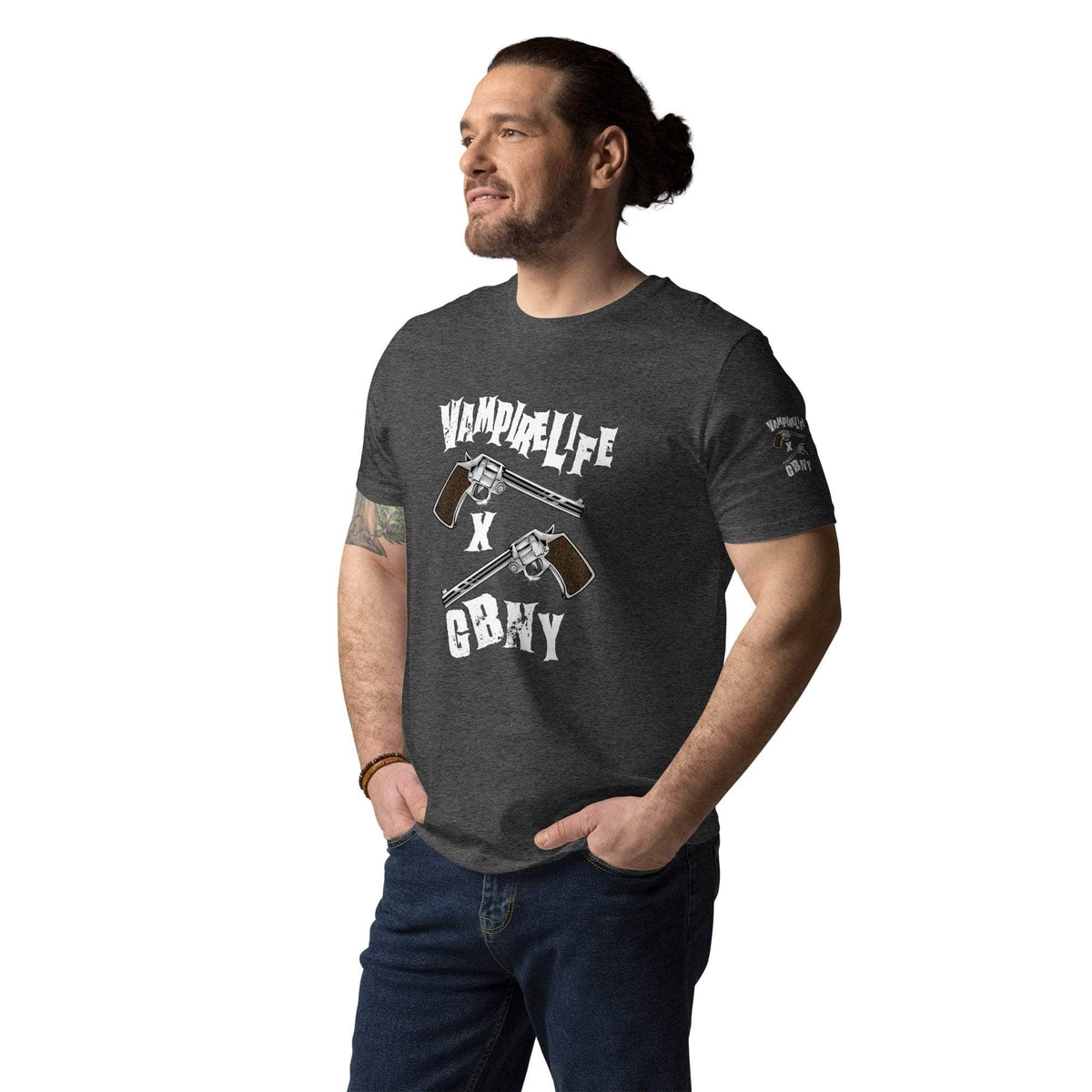 Vamp Life x GBNY Cowboy Gun Stock Tee - Men's