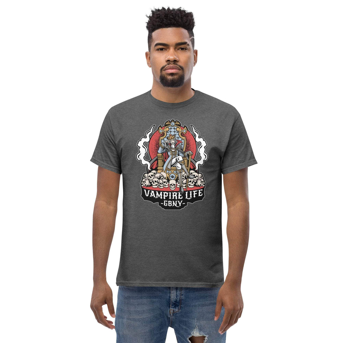 Vamp Life x GBNY Scary Skulls Tee - Men's