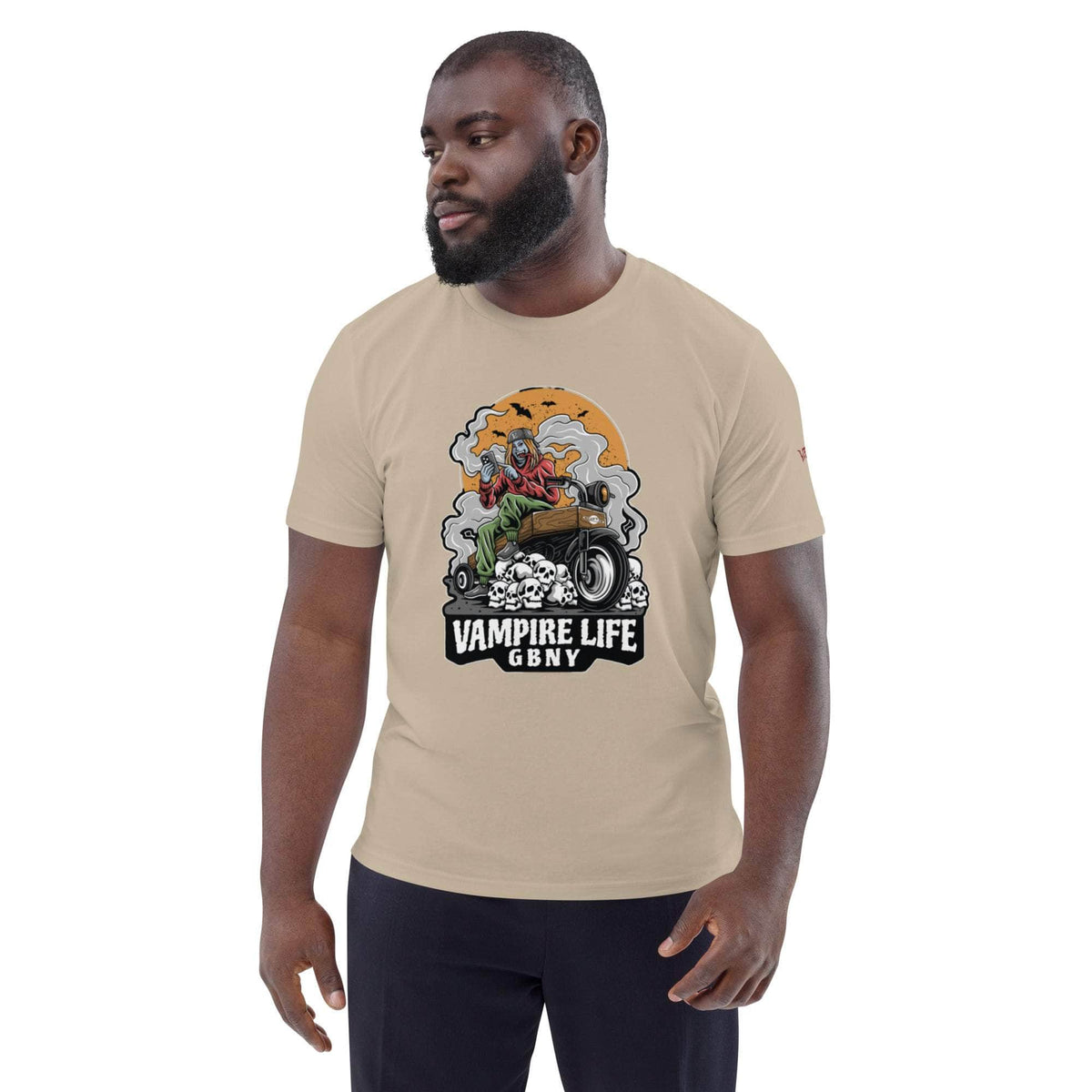 Vamp Life x GBNY Skull Smoky Rider Tee - Men's