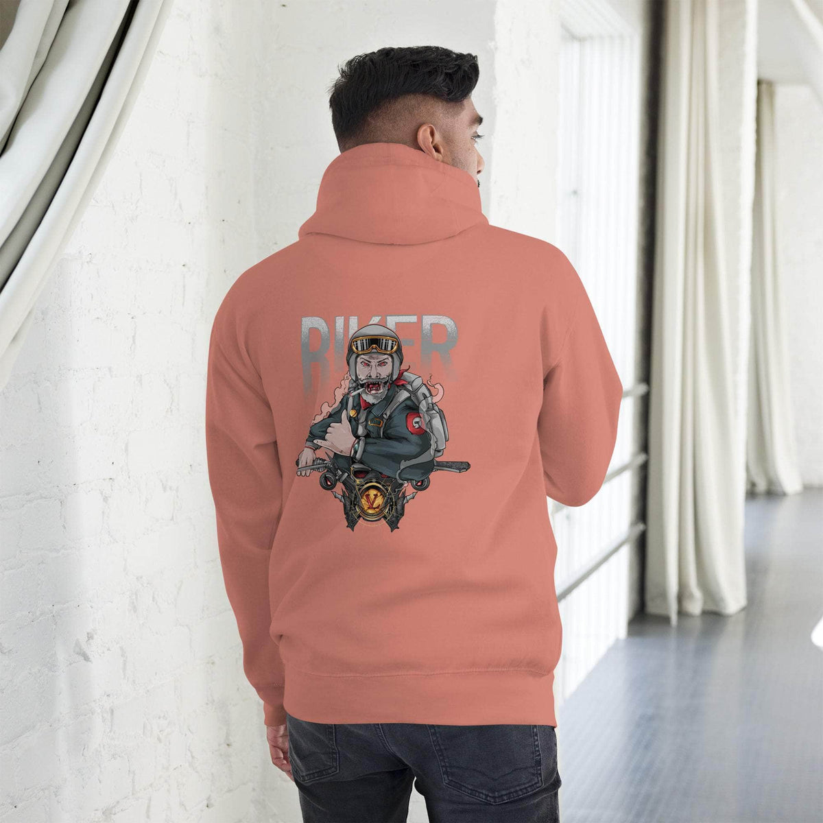 Vamp Life x GBNY Biker Hoodie - Men's