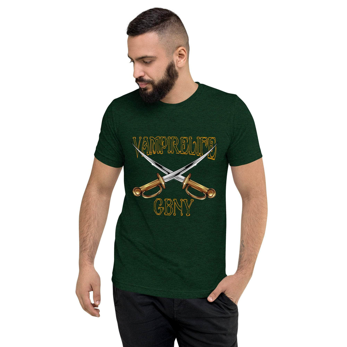 Vamp Life X GBNY "Cross Swords" T-shirt - Men's