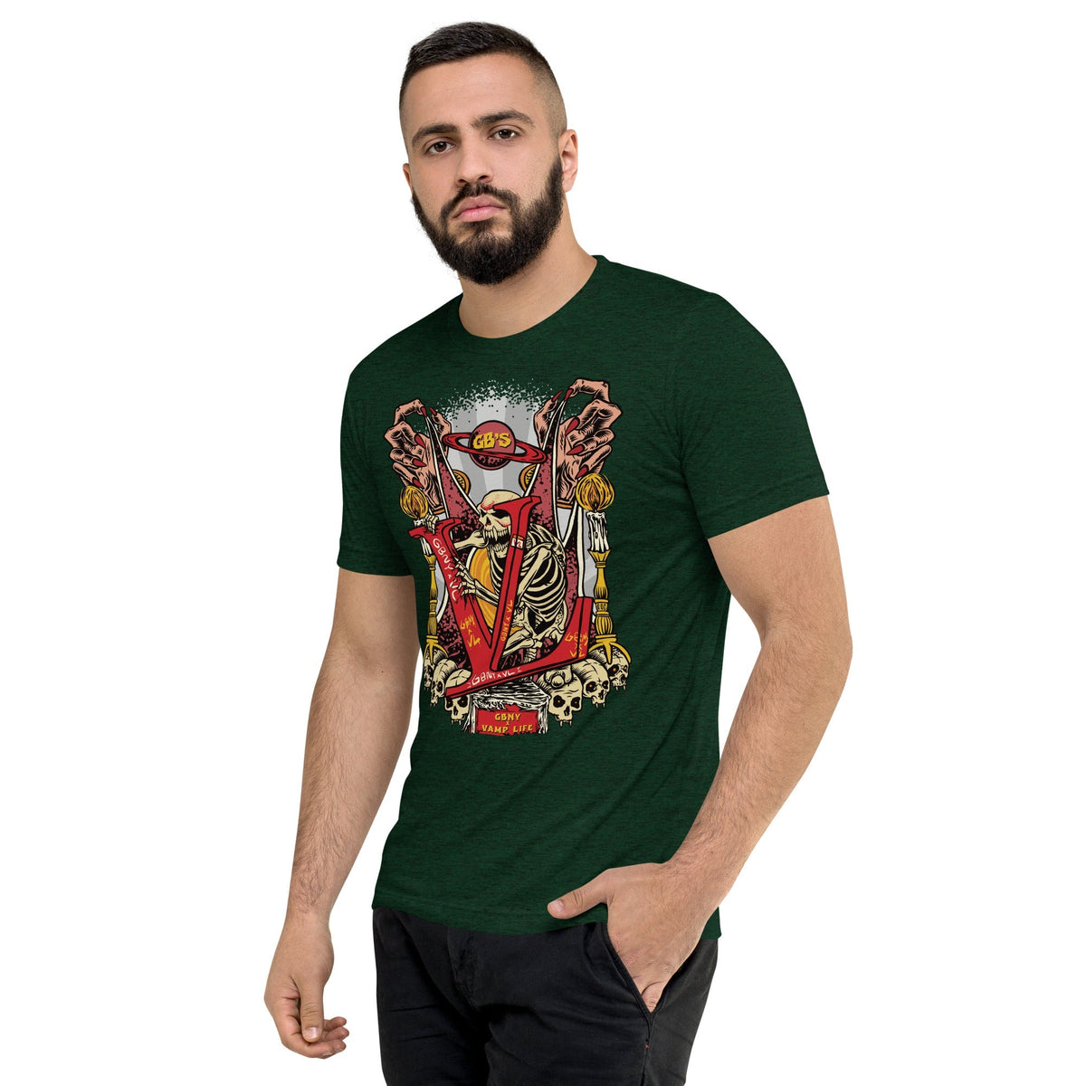 Vamp Life X GBNY "Graveyard" T-shirt - Men's
