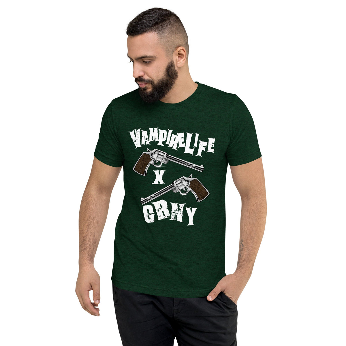 Vamp Life X GBNY "Pistol" T-shirt - Men's