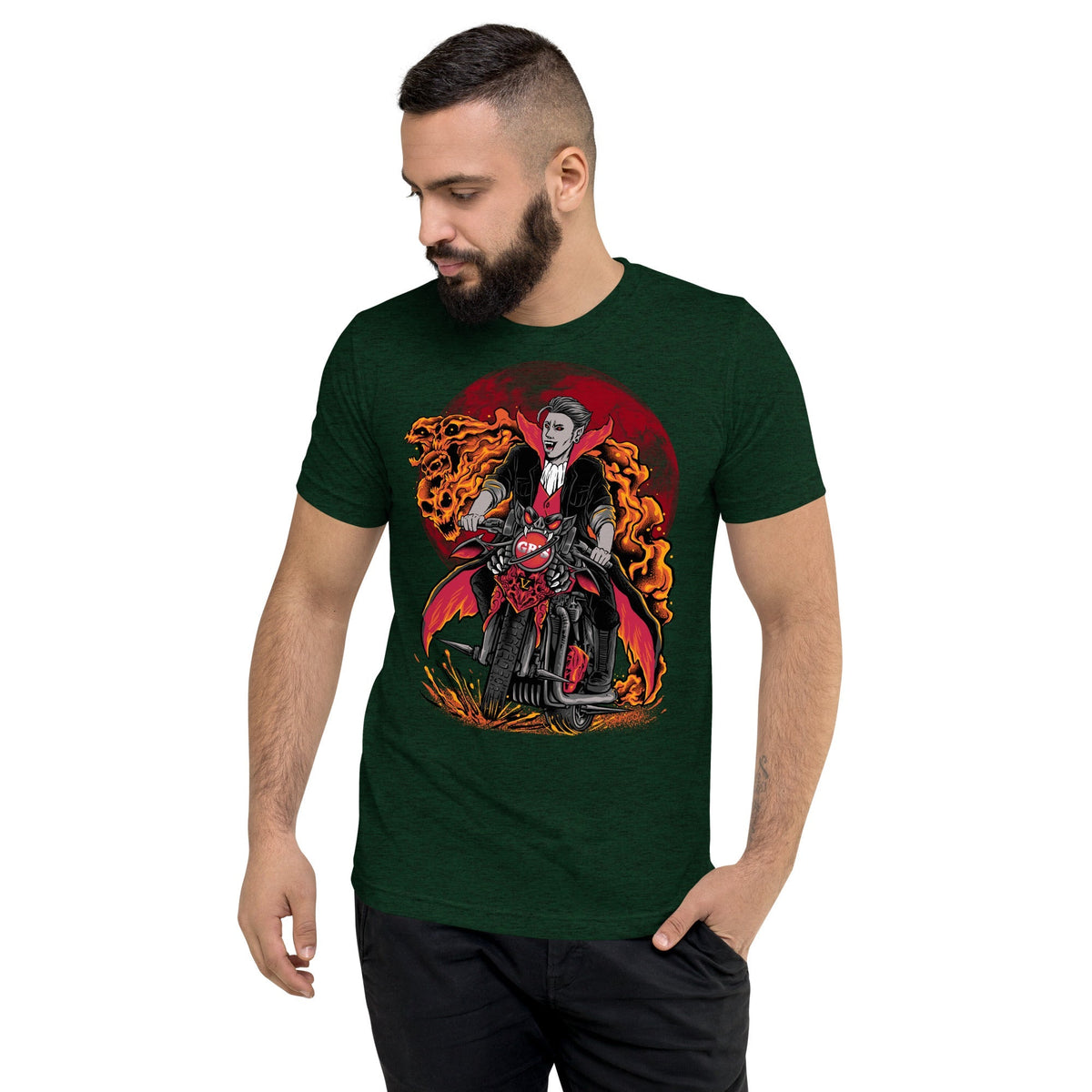 Vamp Life X GBNY "Vamp Biker" T-shirt - Men's