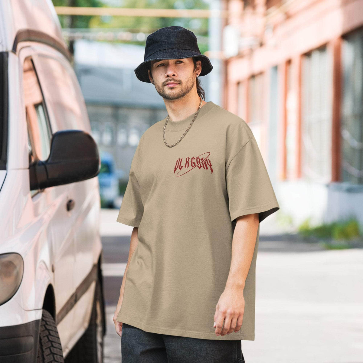 Vamp Life X GBNY "City Vamp" Oversized faded T-shirt - Men's