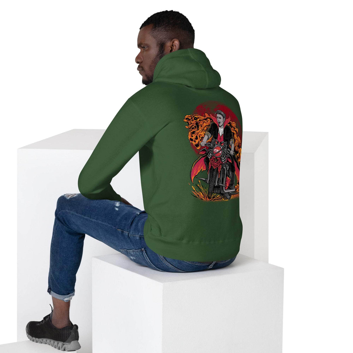 Vamp Life X GBNY Ghost Rider Hoodie - Men's