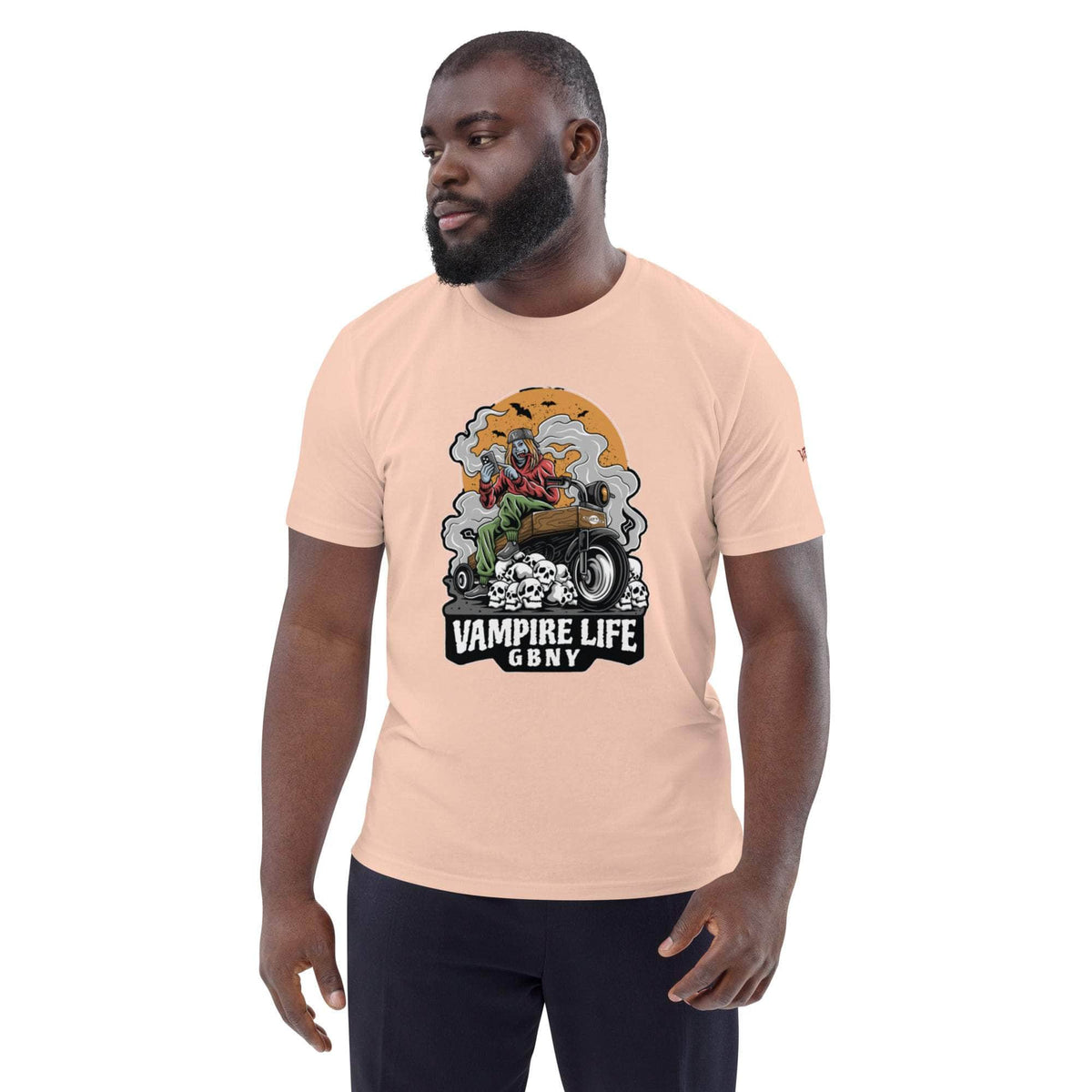 Vamp Life x GBNY Skull Smoky Rider Tee - Men's
